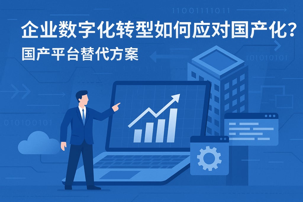 企业数字化转型如何应对国产化？国产平台替代方案